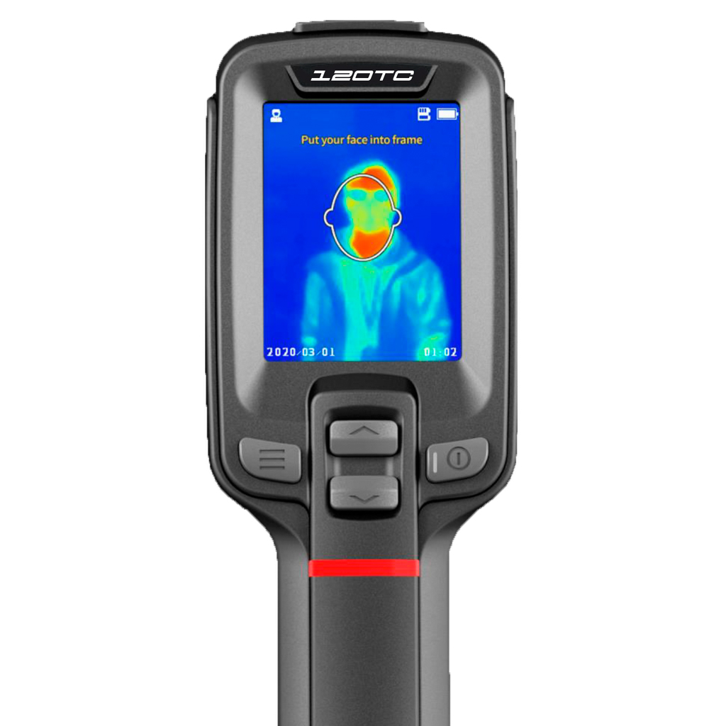Cámara Termográfica para Medición de Temperatura. Resolución térmica 120x90
