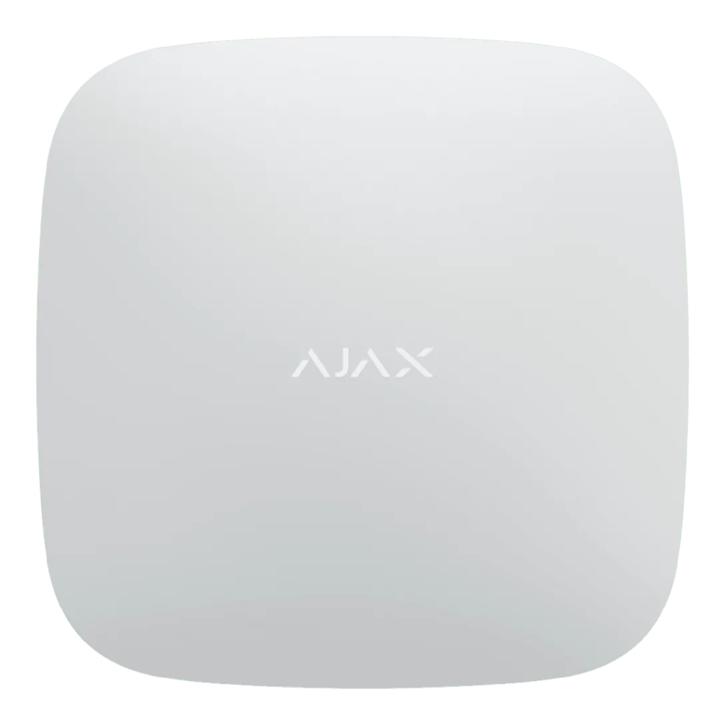 Ajax Hub 2 4G. Central inalámbrica 2G/3G/4G (2 tarjetas SIM). Color blanco
