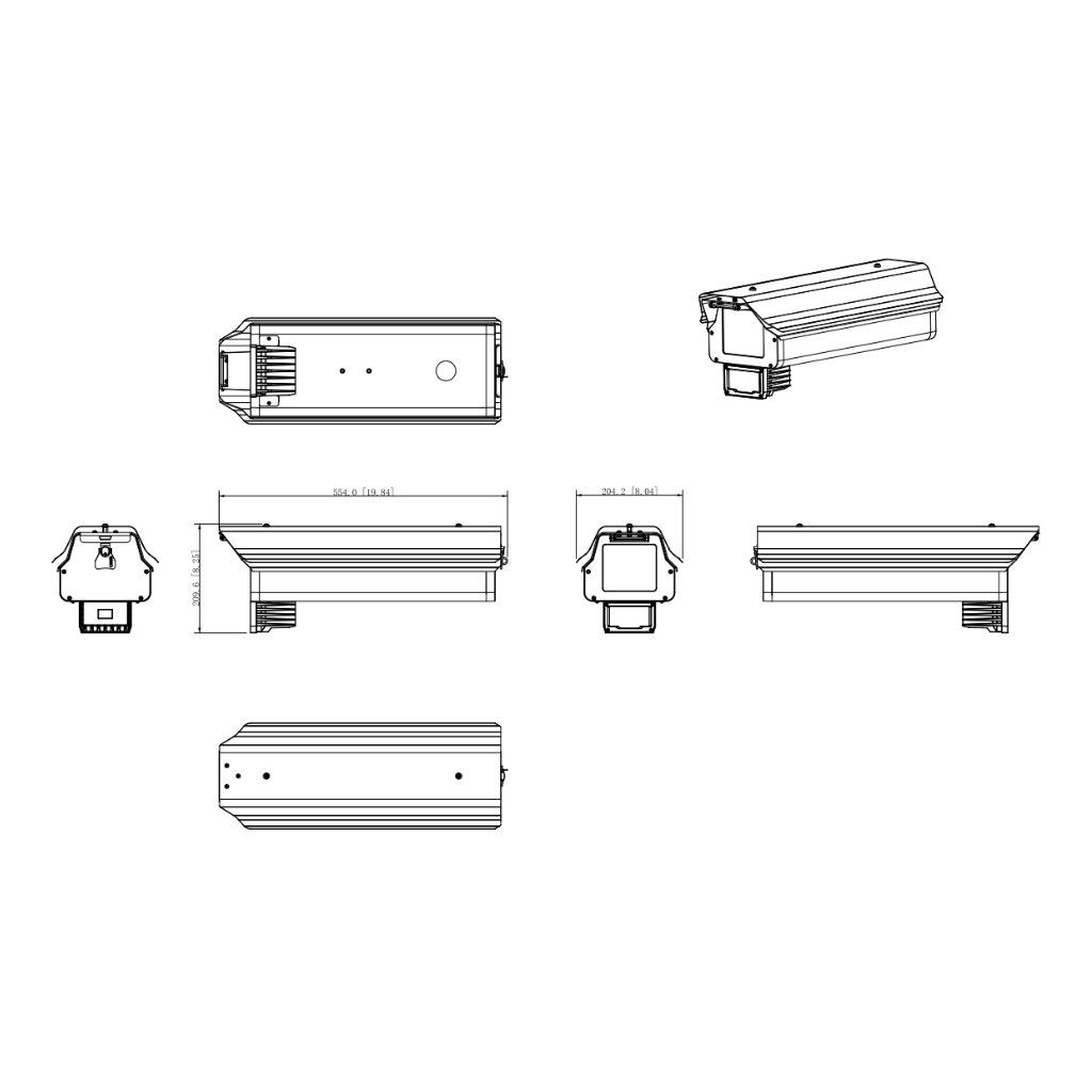 Tubular IP ANPR H265 3MP 8IR730nm 16-40VFM IP66 IK10 AUDIO E/S AI