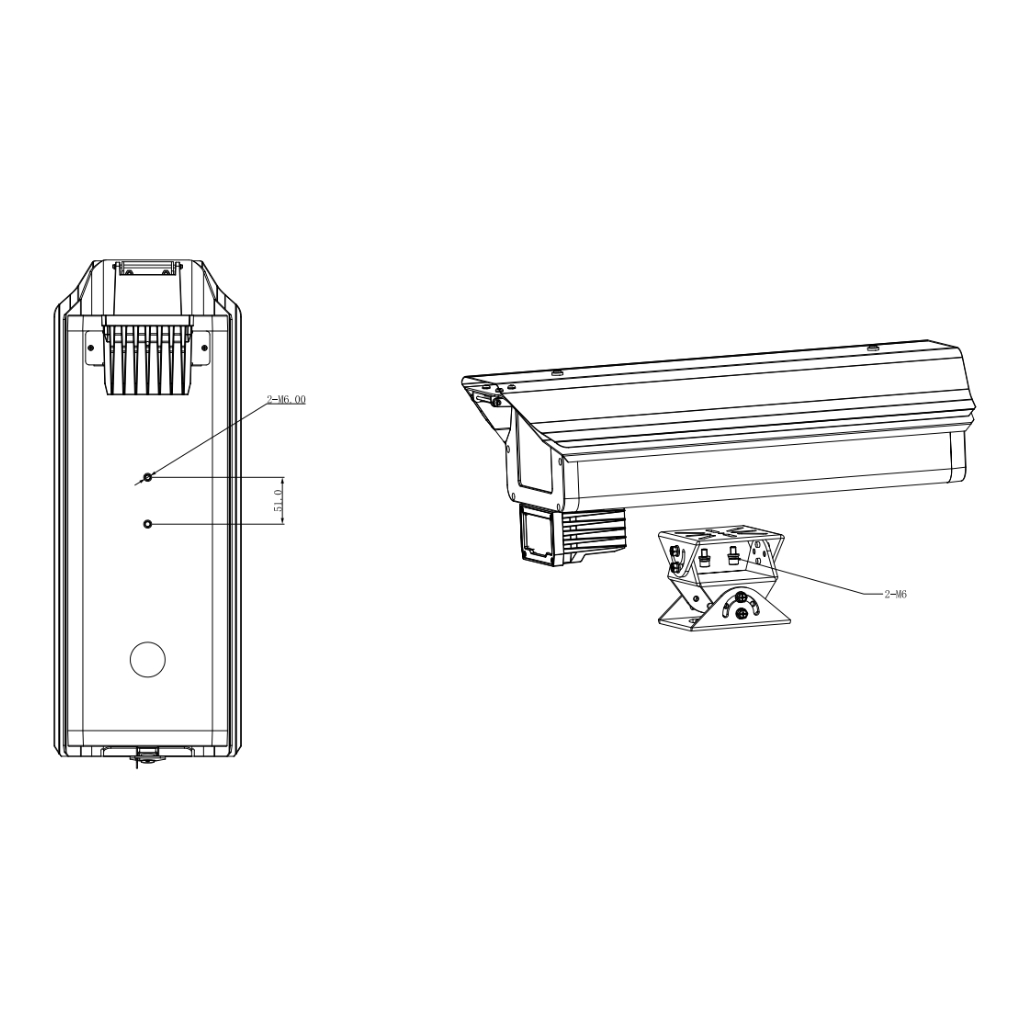 Tubular IP ANPR H265 3MP 8IR730nm 16-40VFM IP66 IK10 AUDIO E/S AI