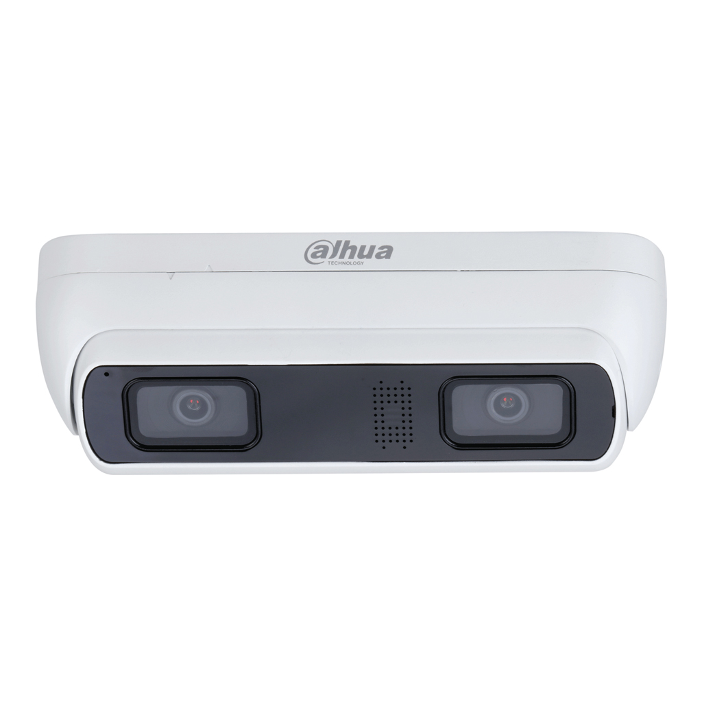 Cámara IP Conteo de Personas H265 4M DUAL-LENS DN SMART WDR IR20m 2.8mm IP67 IK10 PoE AUDIO MIC E/S