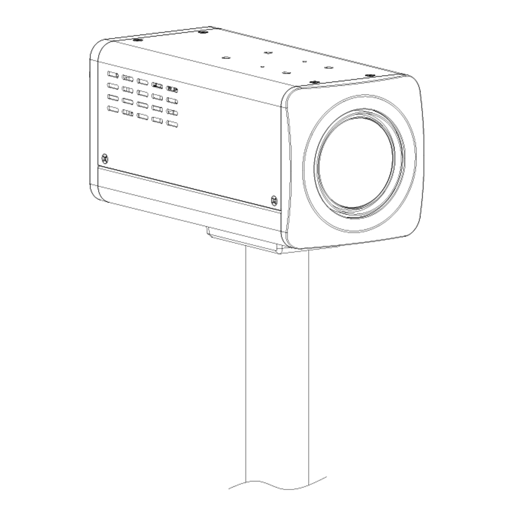 Tubular IP H265 4M DN SMART WDR Starlight 32x PoE AUDIO E/S AI