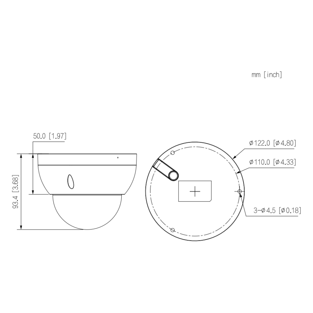 Domo IP H265 8M DN SMART WDR Starlight IVS SMD IR40m 2.7-13.5VFM IP67 IK10 PoE MIC AI