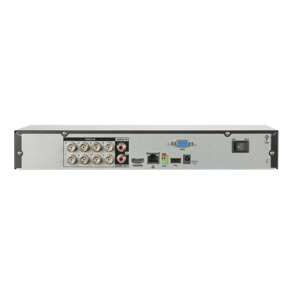 DVR 5EN1 H265 8ch 5M@6ips +4IP 6MP 1HDMI 1HDD AI con SSD-V800S1TB