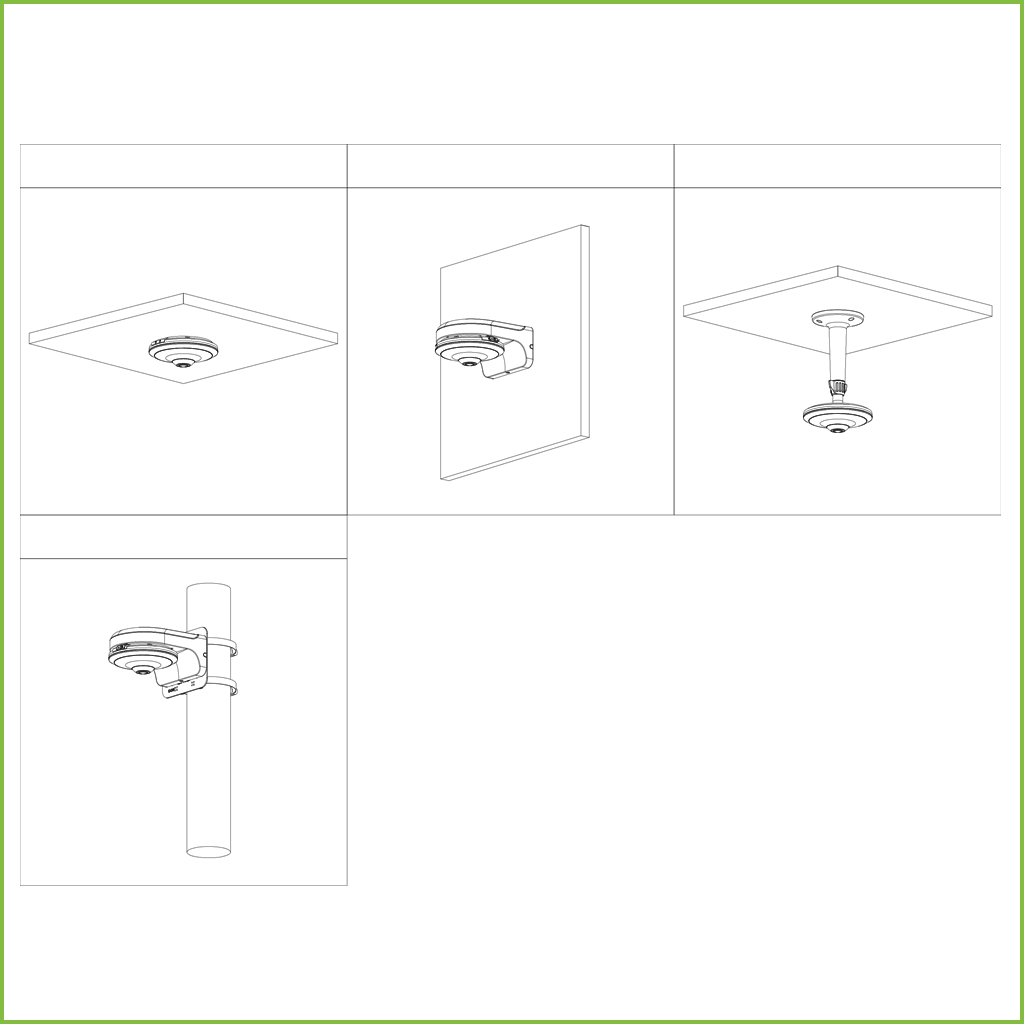 FishEye H265 5M DN WDR IR10m 1.4mm Audio SD PoE MIC E/S AI