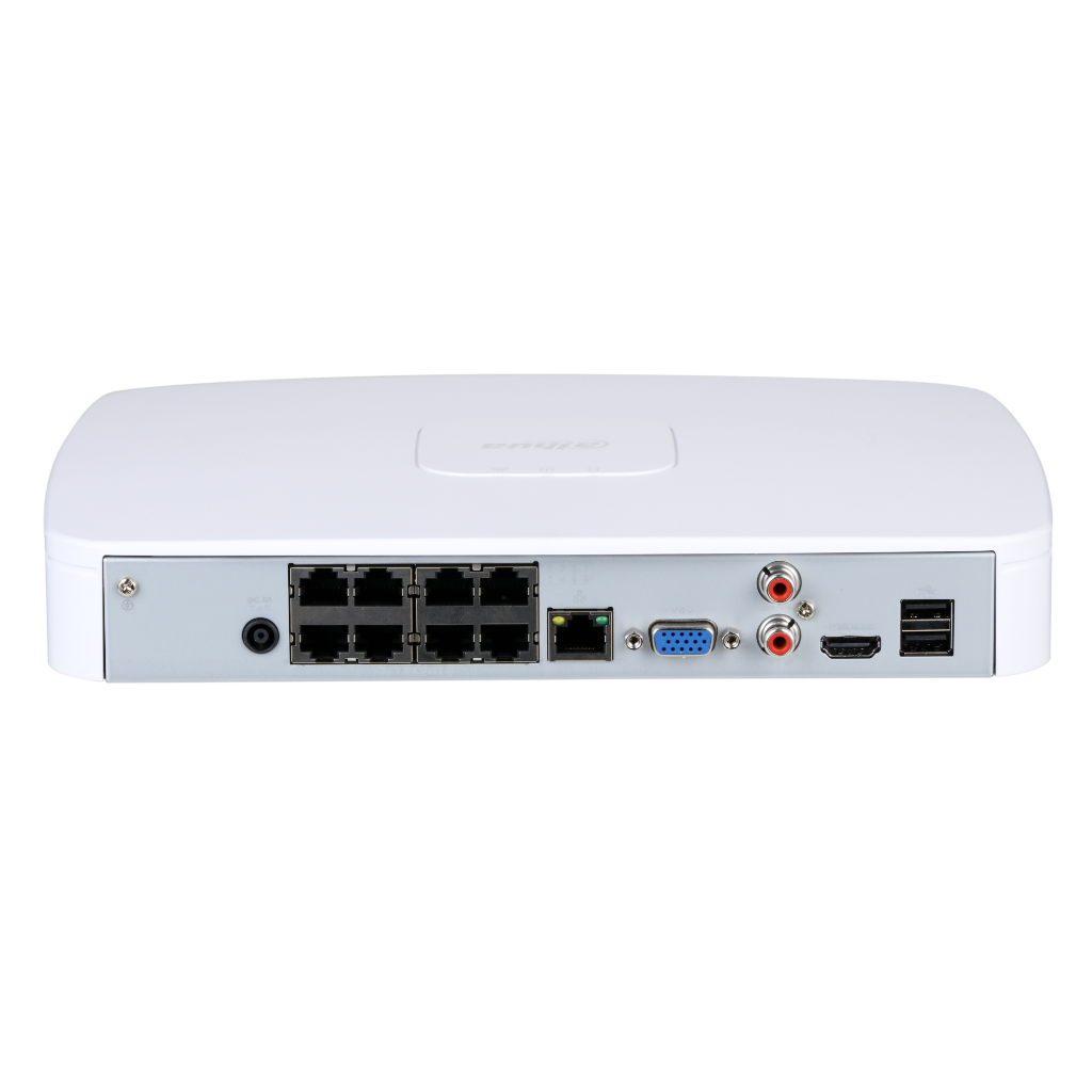 NVR 8ch 160Mbps 4K H265 HDMI 8PoE 1HDD