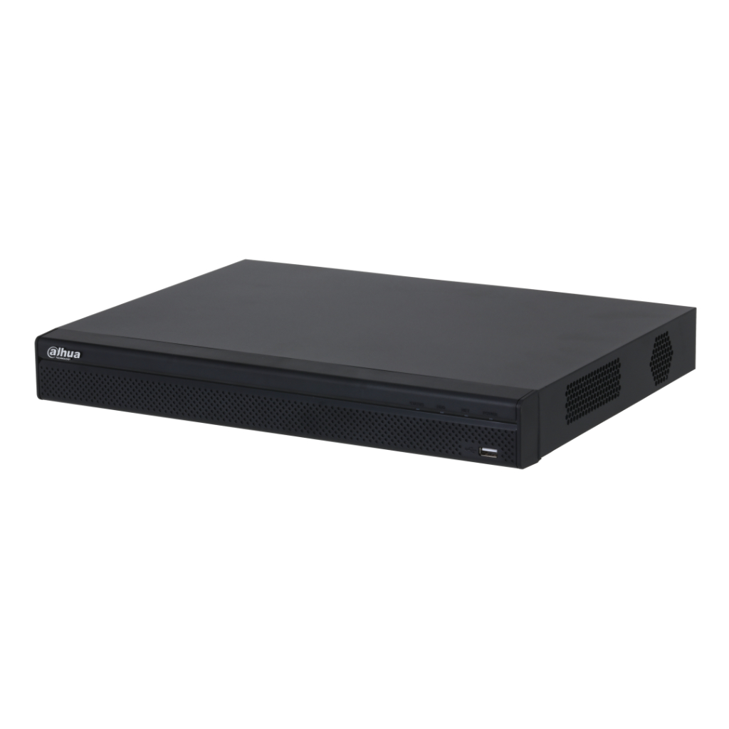 NVR 16ch 144Mbps H265 HDMI 2HDD