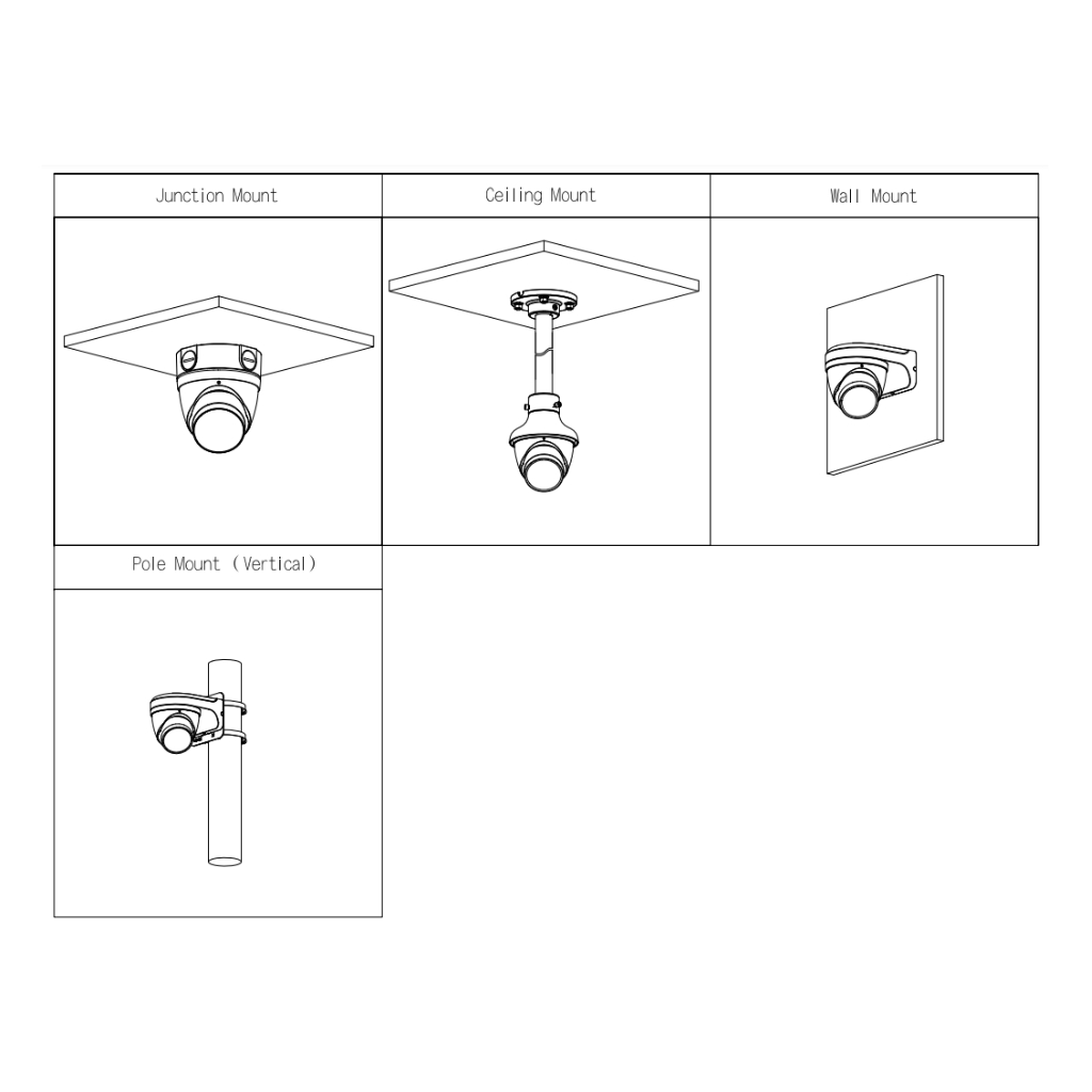 Domo IP H265 4M DN WDR 3DNR Starlight IR40m 2.7-13.5VFM IP67 PoE SD MIC AI