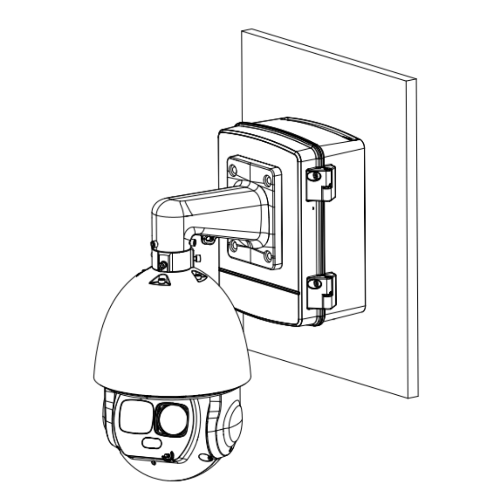 Caja alimentación y conexiones Water-proof IP66 para cámaras