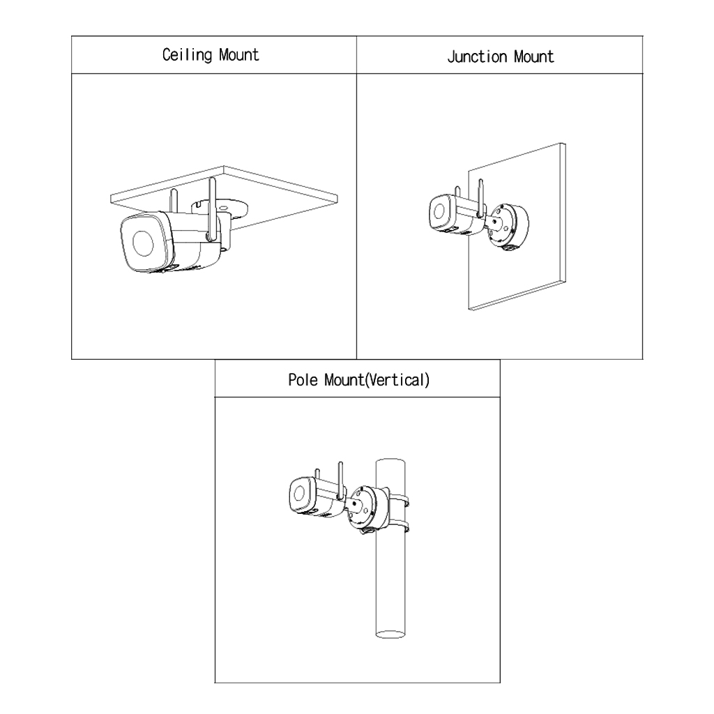 Tubular IP H265 4M DN dWDR 3DNR IR30m 3.6mm IP67 AUDIO MIC WiFi