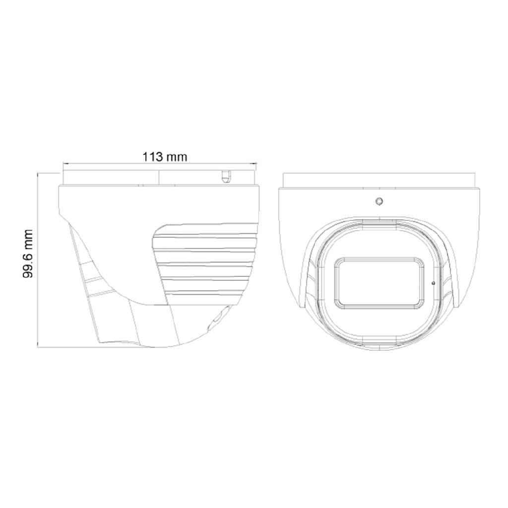 Domo AHD 4EN1 1080P WDR IR40m 2.8-12mm VFM IP67