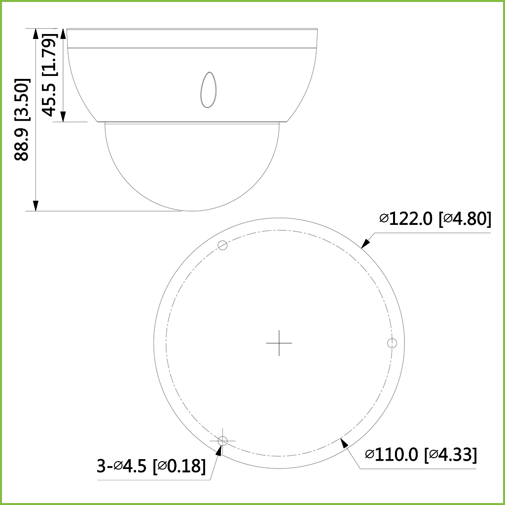 Domo HDCVI 5M DN ICR DWDR IR30m 0Lux 2.7-12mm VFM IP67 IK10