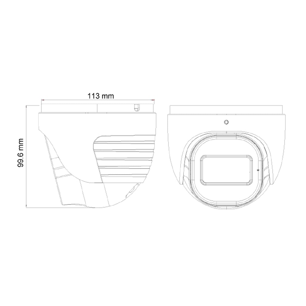 Domo AHD 4EN1 5MP IR40m 2.8-12mm MVF IP67