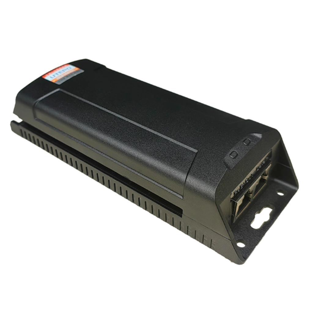 Inyector Industrial POE++ 1 Puerto 802.3bt/at/af 90W 10/100/1000/2500Mbps