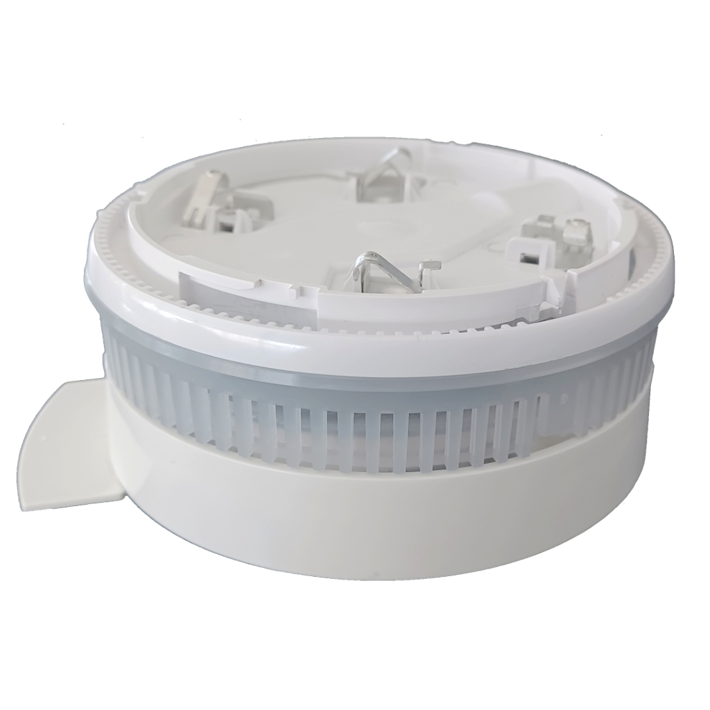 Base analogica con sirena, flash y aislador. Requiere base standard no incluida. Certificado EN54-3