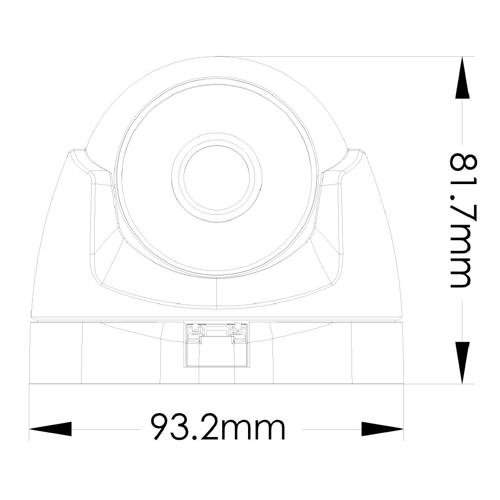 Domo AHD 4EN1 5MP IR20m 3.6mm IP66