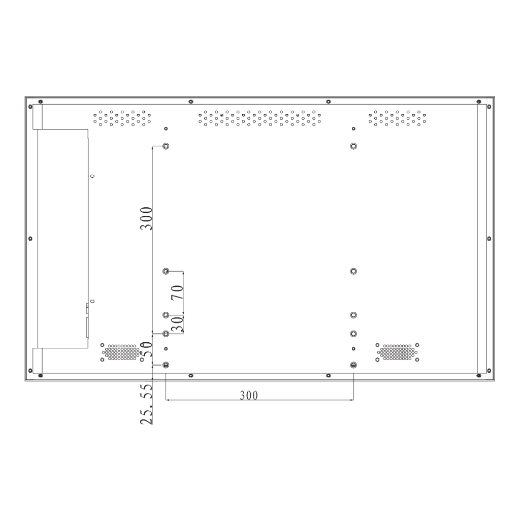 Monitor 43" Dahua Digital Signage Android Ethernet Multimedia HDMI 4K