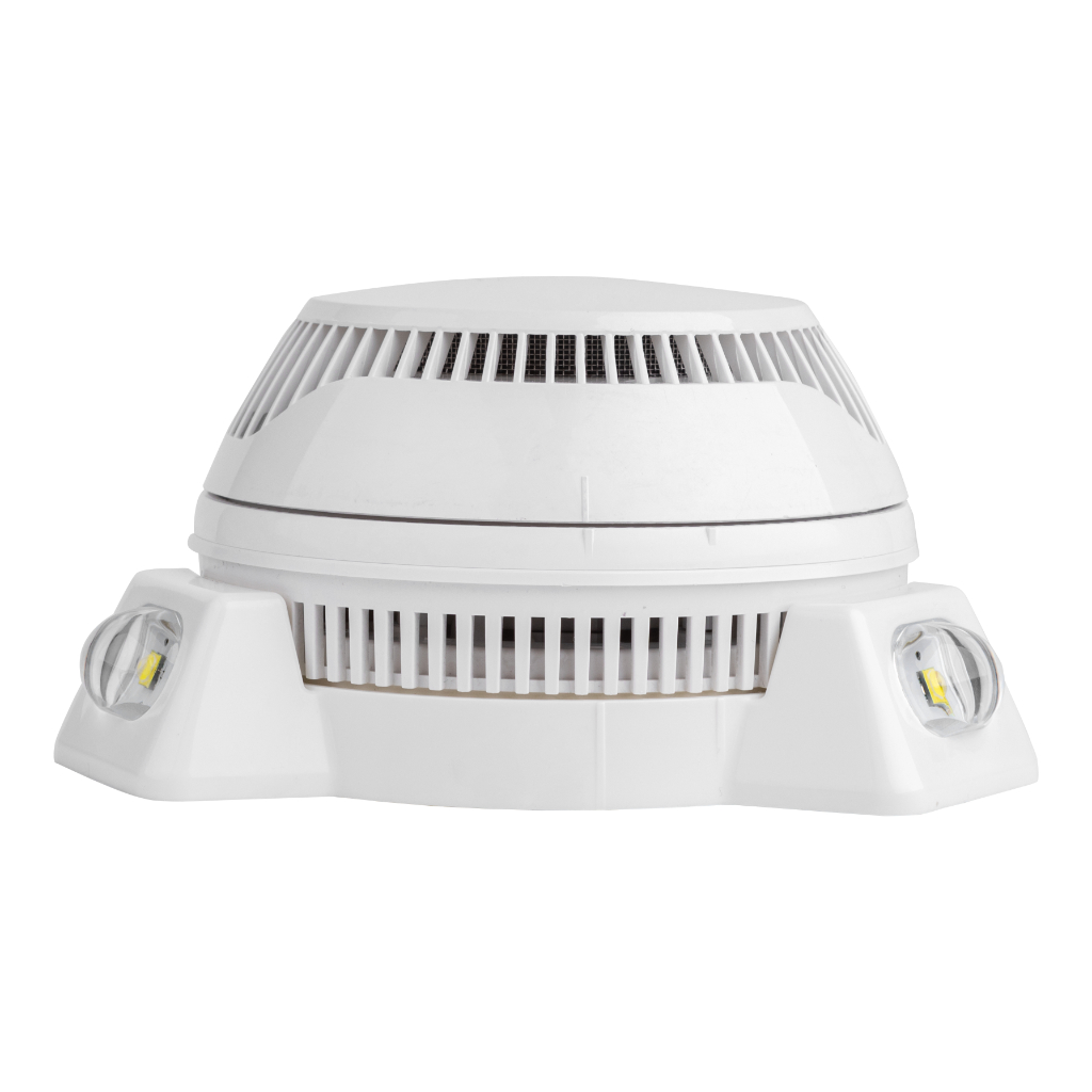 Base analogica con sirena. Requiere base standard no incluida. Certificado según EN54-3