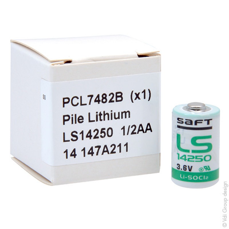 PILA LITIO SAFT 1/2AA 3.6V 1.2AH PCL7409B